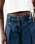 SLOANE TROUSER | indigo denim | organic