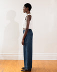 SLOANE TROUSER | indigo denim | organic
