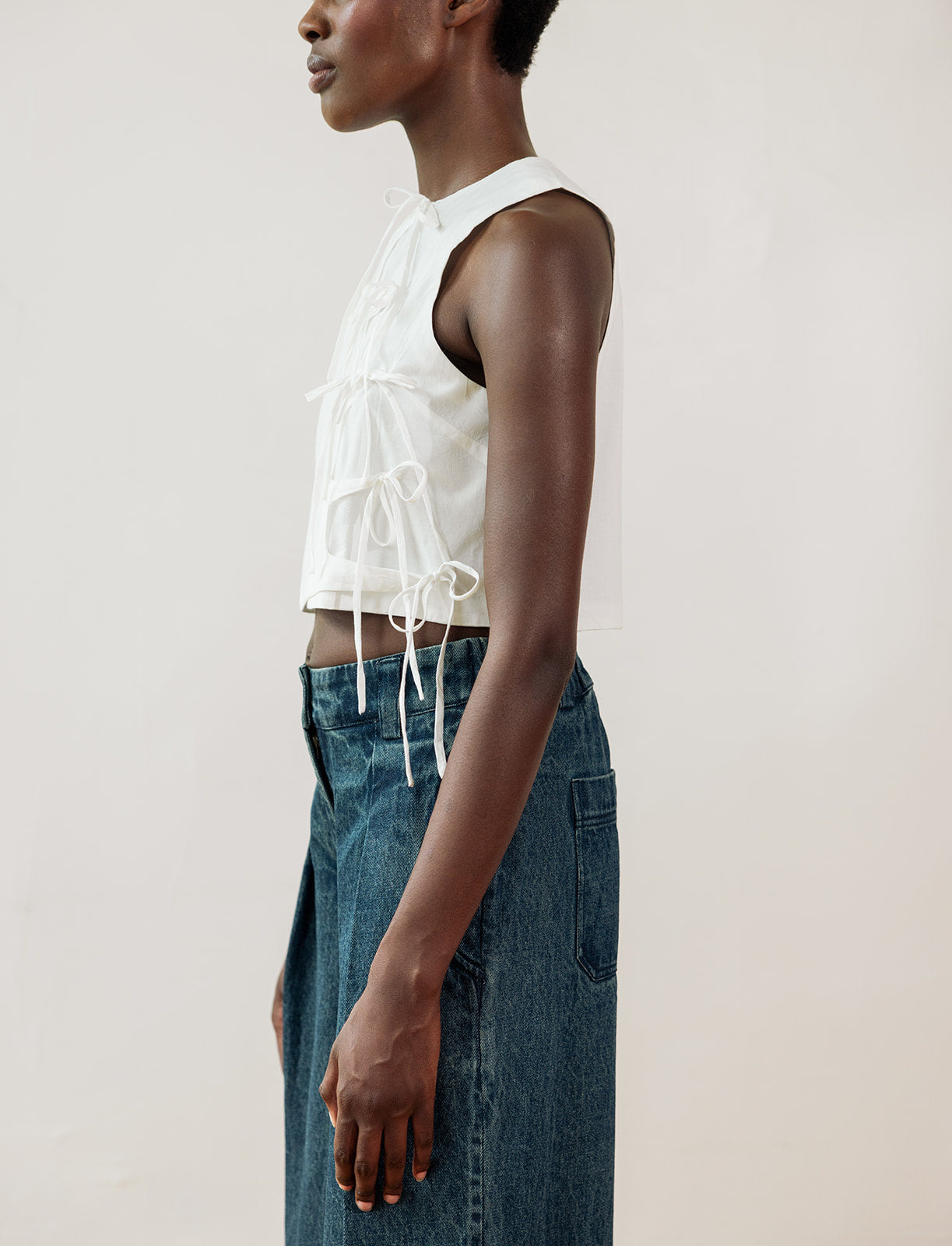 TAHINI TOP | salt | organic + earth dyed