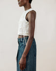 TAHINI TOP | salt | organic + earth dyed