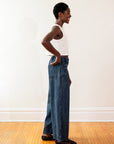 SLOANE TROUSER | indigo denim | organic