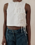 TAHINI TOP | salt | organic + earth dyed