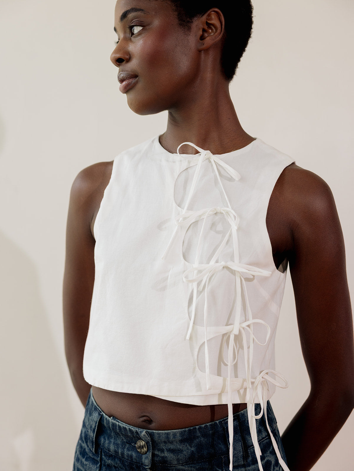 TAHINI TOP | salt | organic + earth dyed