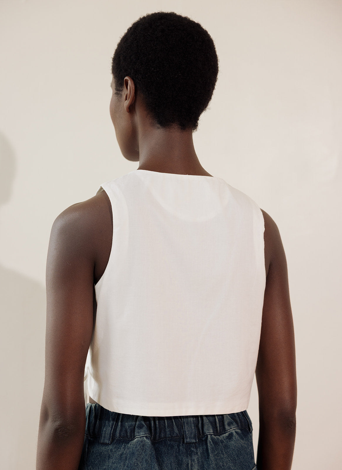 TAHINI TOP | salt | organic + earth dyed