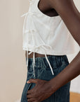 TAHINI TOP | salt | organic + earth dyed