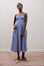 indigo gingham