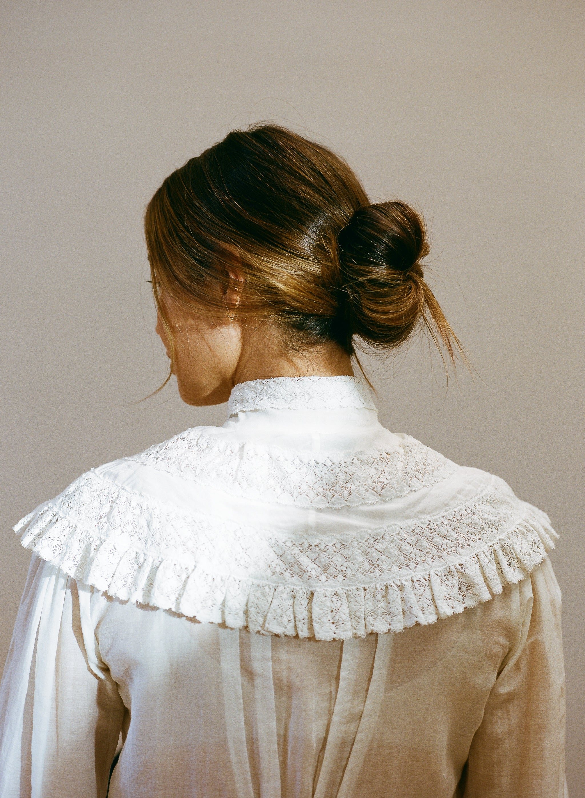 MAYA BLOUSE | bone | organic