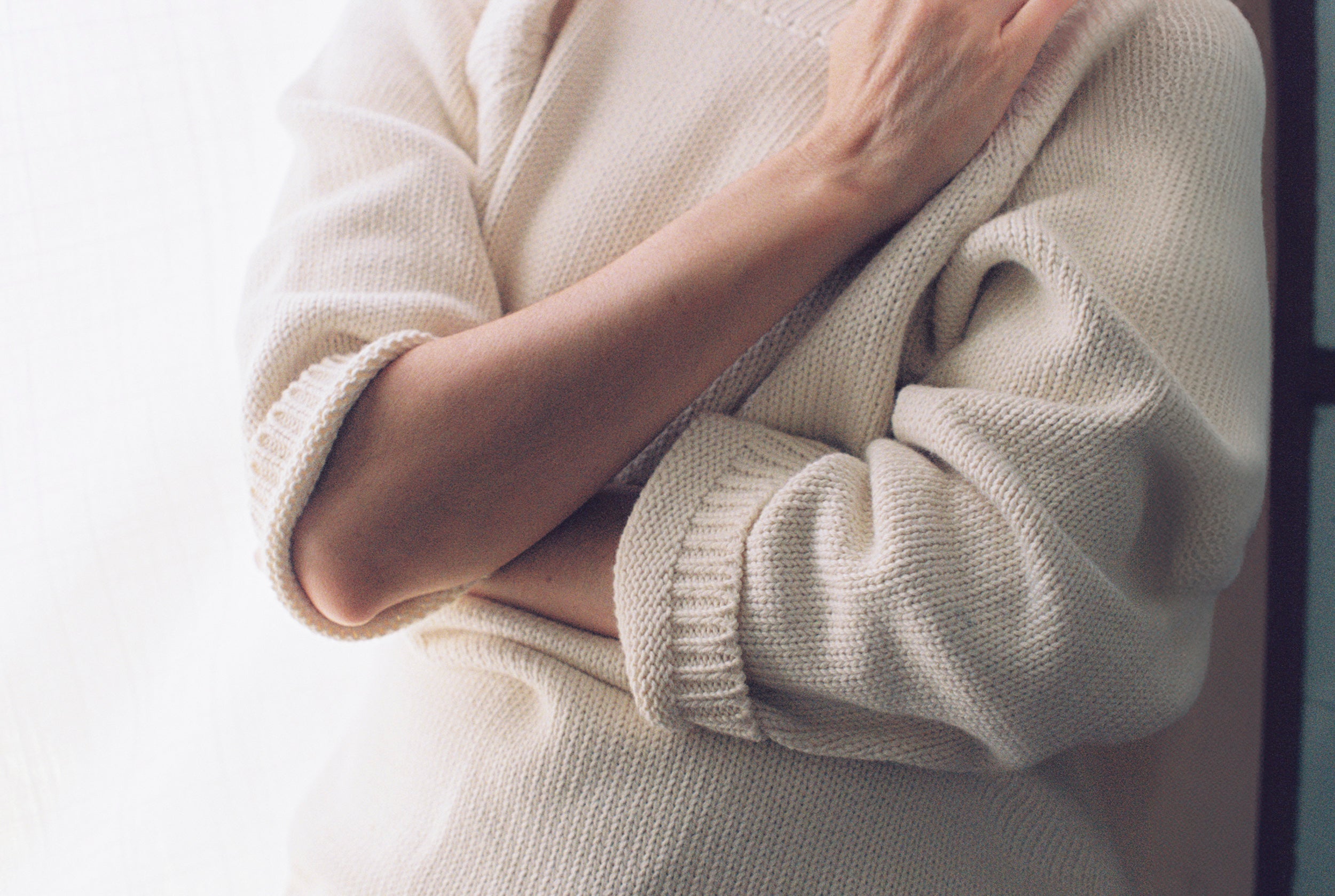 CHUNKY OVERSIZED JUMPER | ecru