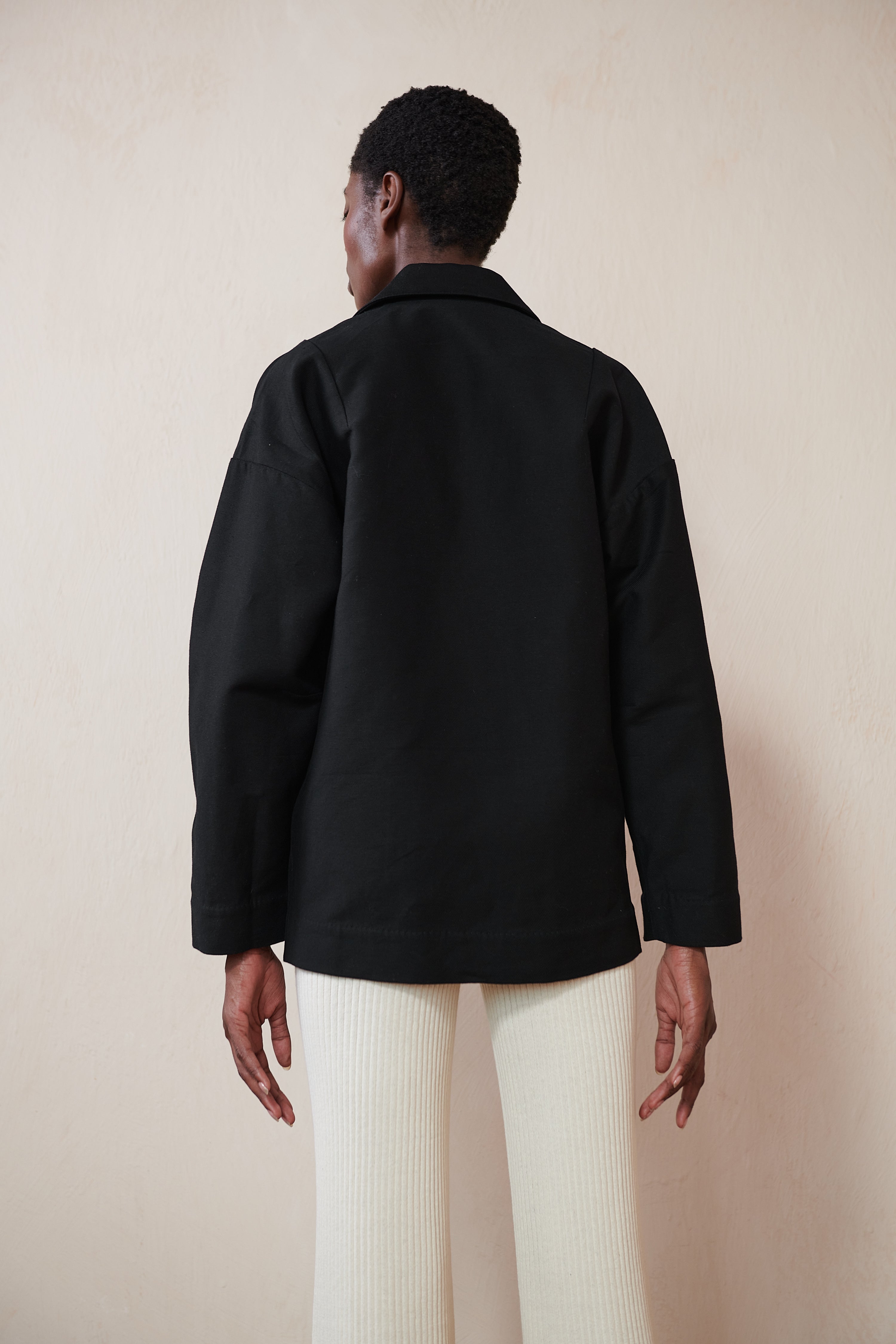 RONIN BLAZER | noir | organic – Maria Stanley