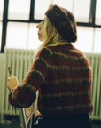 BRUSHED BERET | plaid