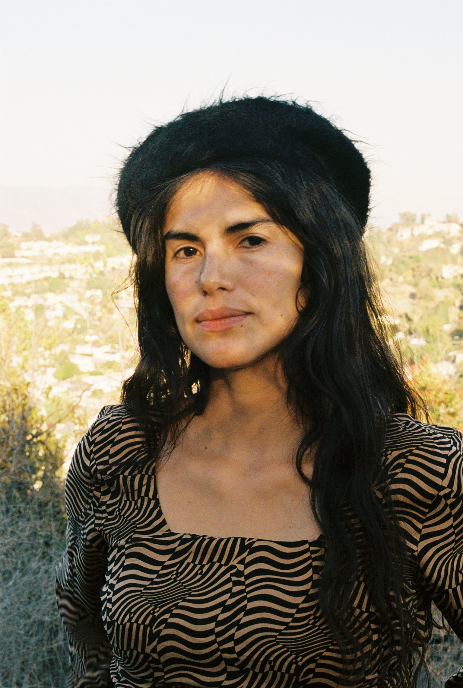 BRUSHED BERET | noir