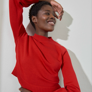 COTTON RYAN PULLOVER | piquillo | organic