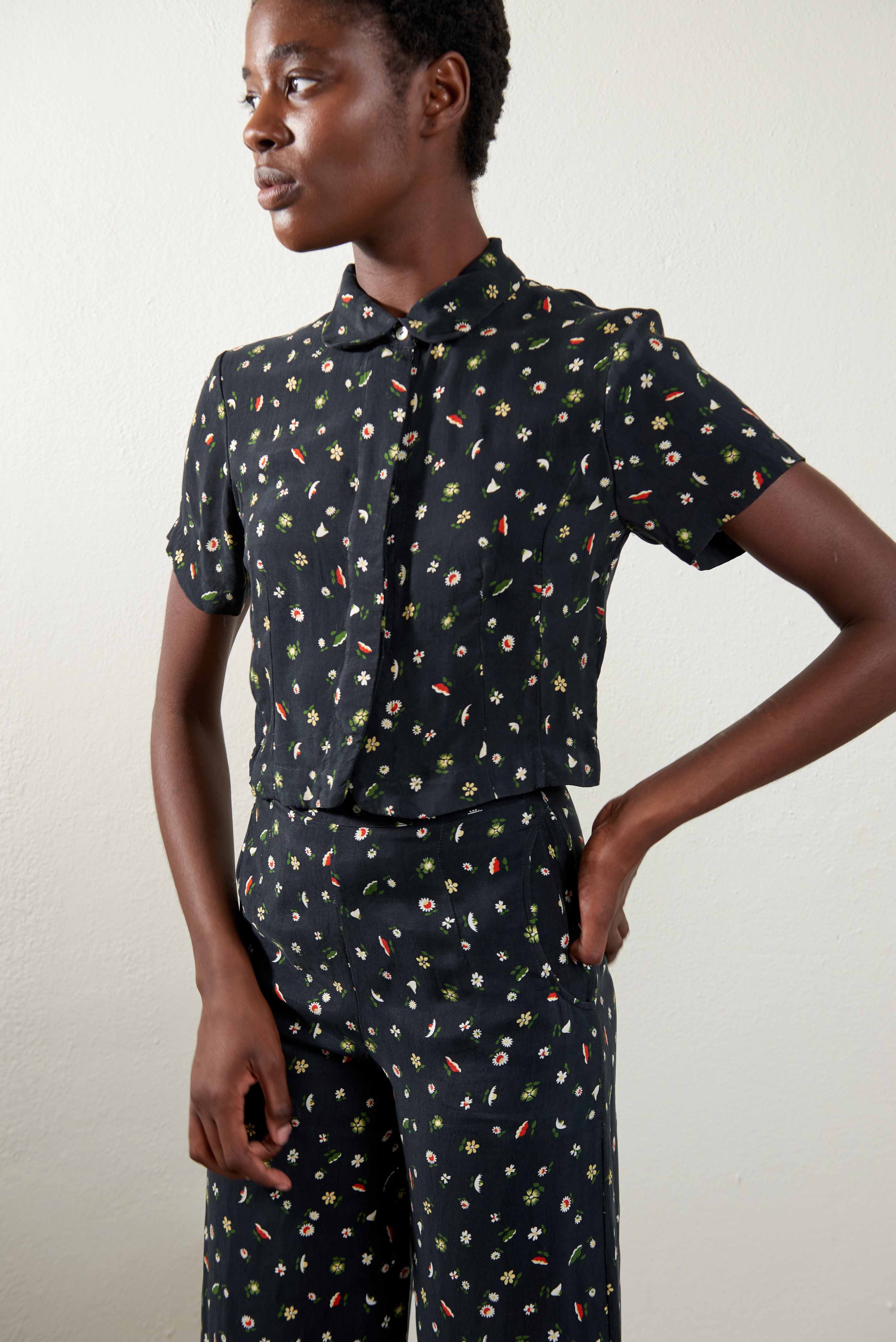 COOK TROUSER | botanical