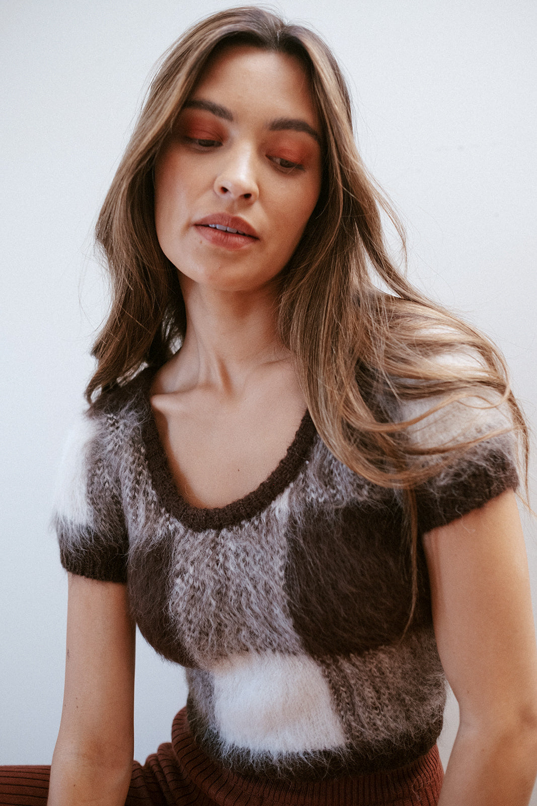 MAHI TOP | plaid