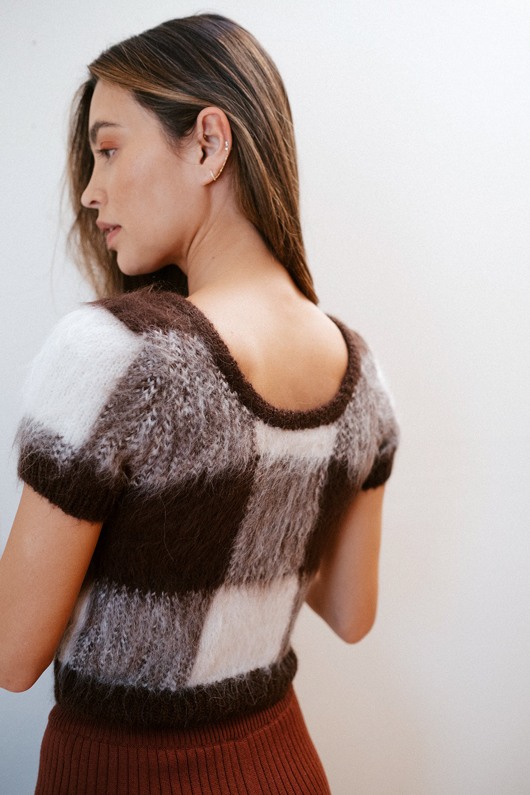 MAHI TOP | plaid