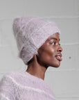 BEANIE | radish plaid