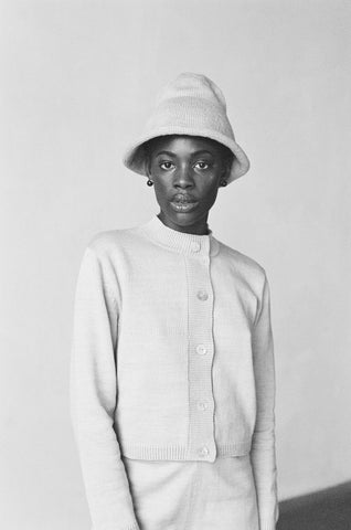 COTTON CARDI | wheat | organic + earth dyed