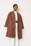 Maria Stanley cotton sherpa verde coat clove brown