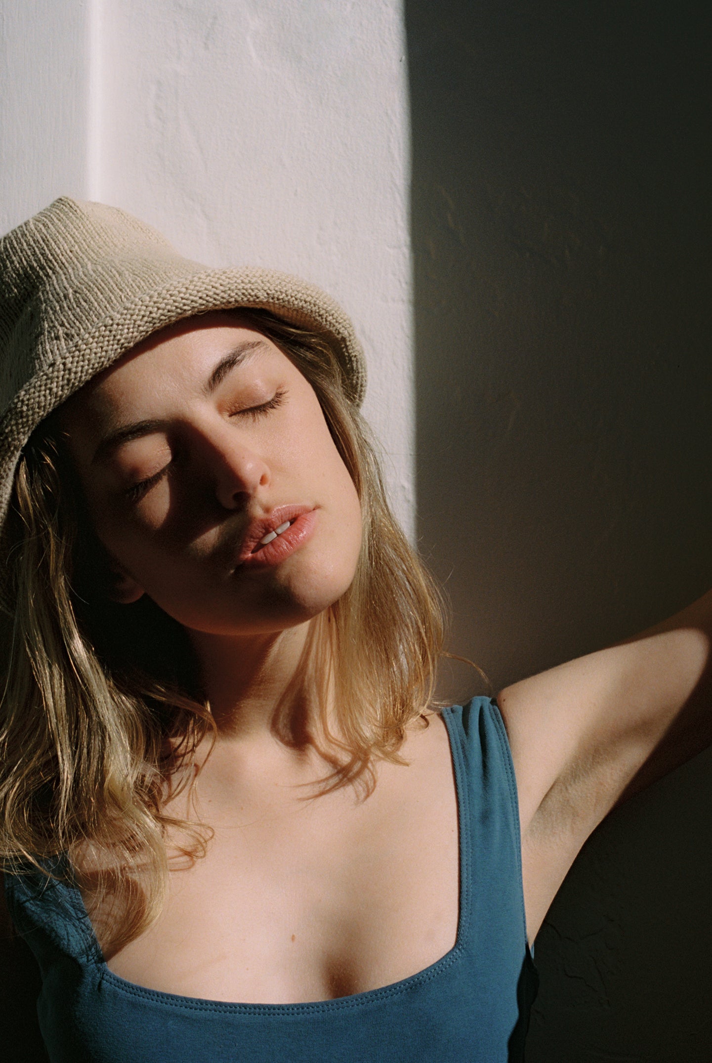 HILL HAT | wheat | organic + earth dyed