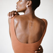 BODYSUIT | tobacco | organic + earth dyed