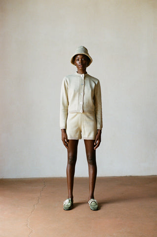 HILL HAT | wheat | organic + earth dyed