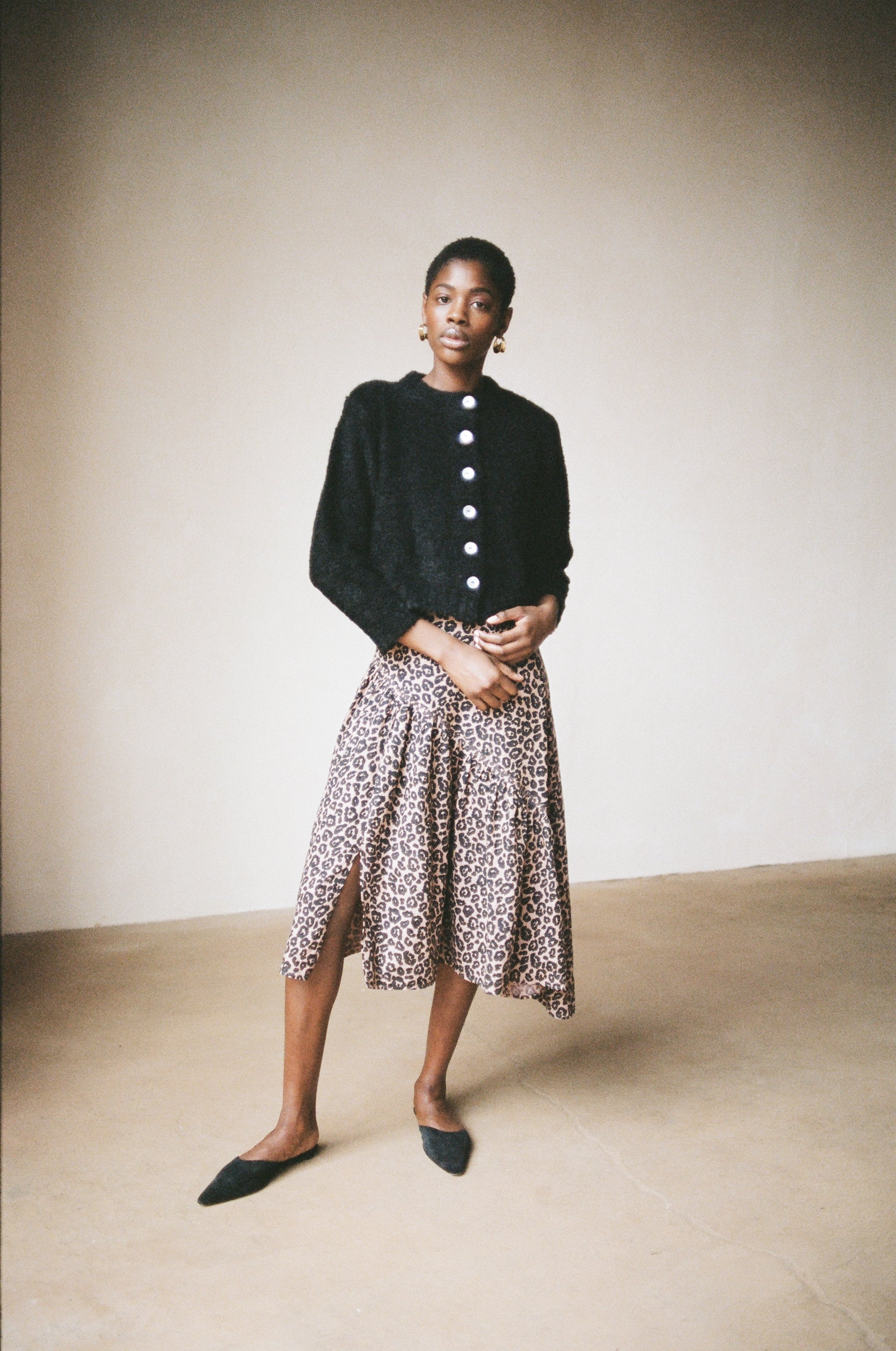 SHEREEN SKIRT | animal | WAREHOUSE SALE