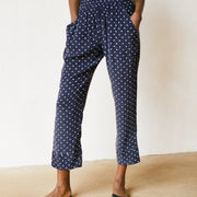 KHELLER TROUSER | dotted navy