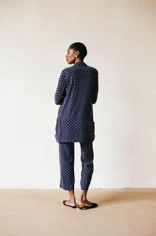 JAMES BLAZER | dotted navy