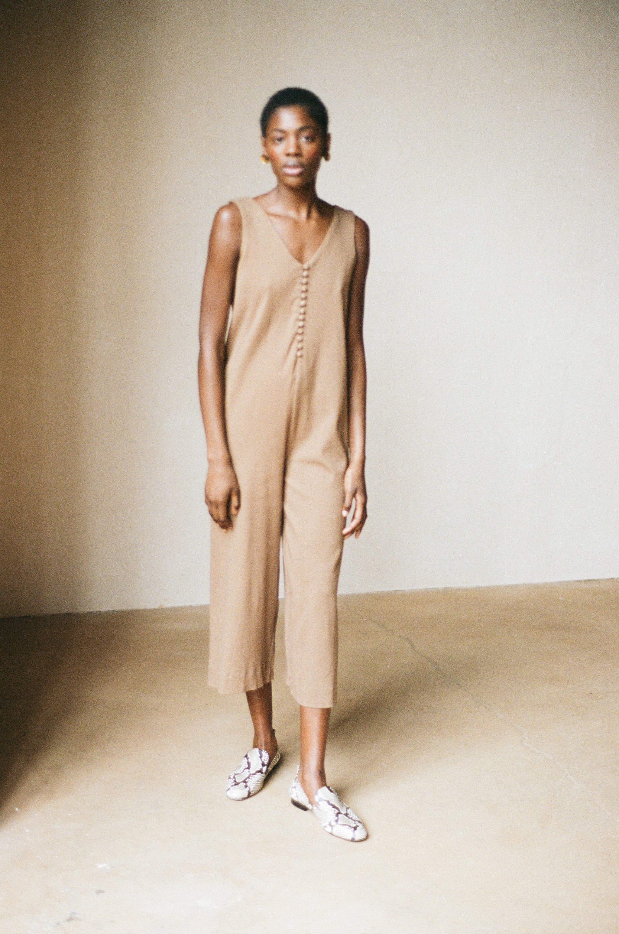 MERCURY JUMPSUIT | shiitake | WAREHOUSE SALE
