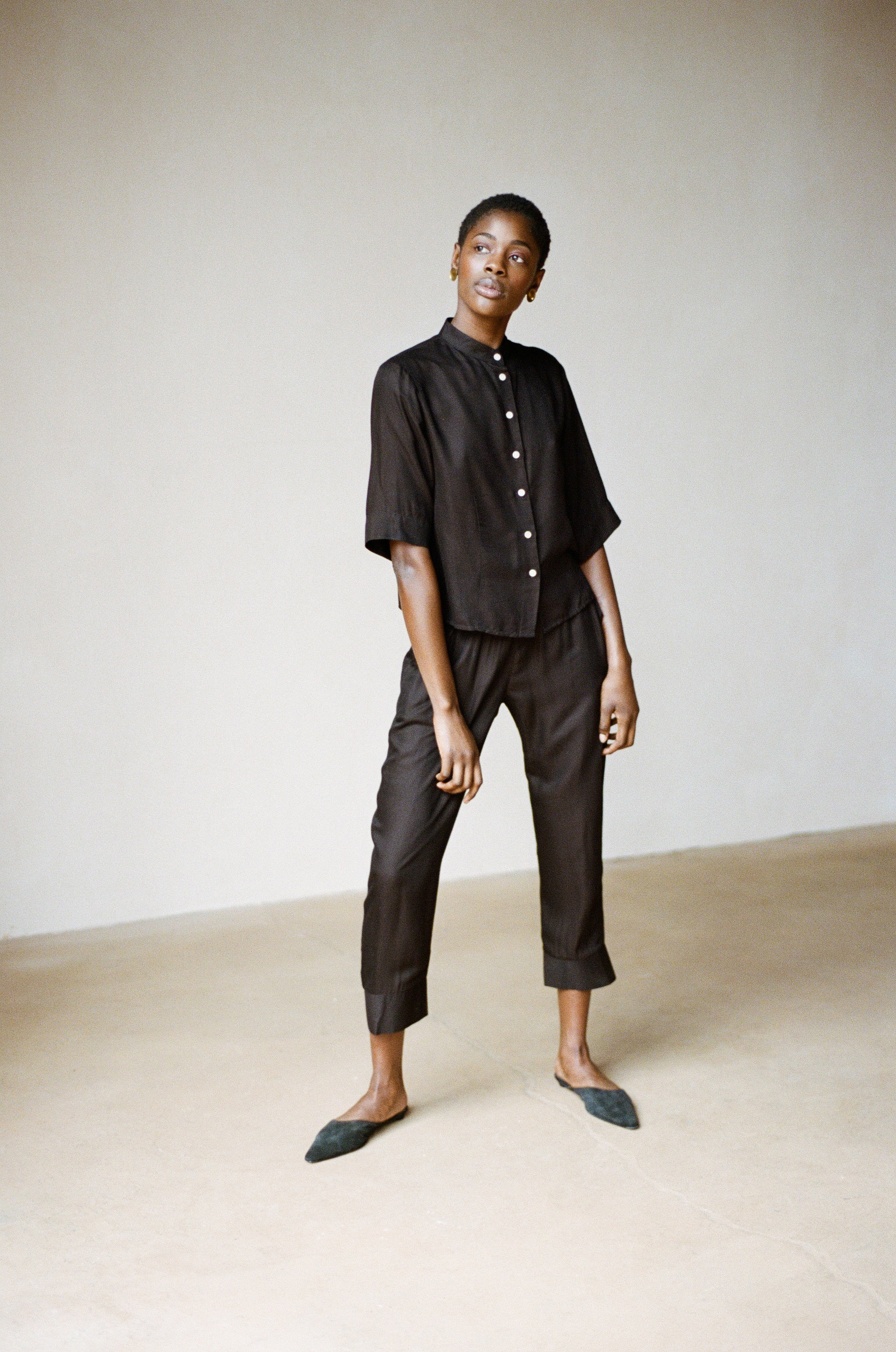 KHELLER TROUSER | noir | WAREHOUSE SALE