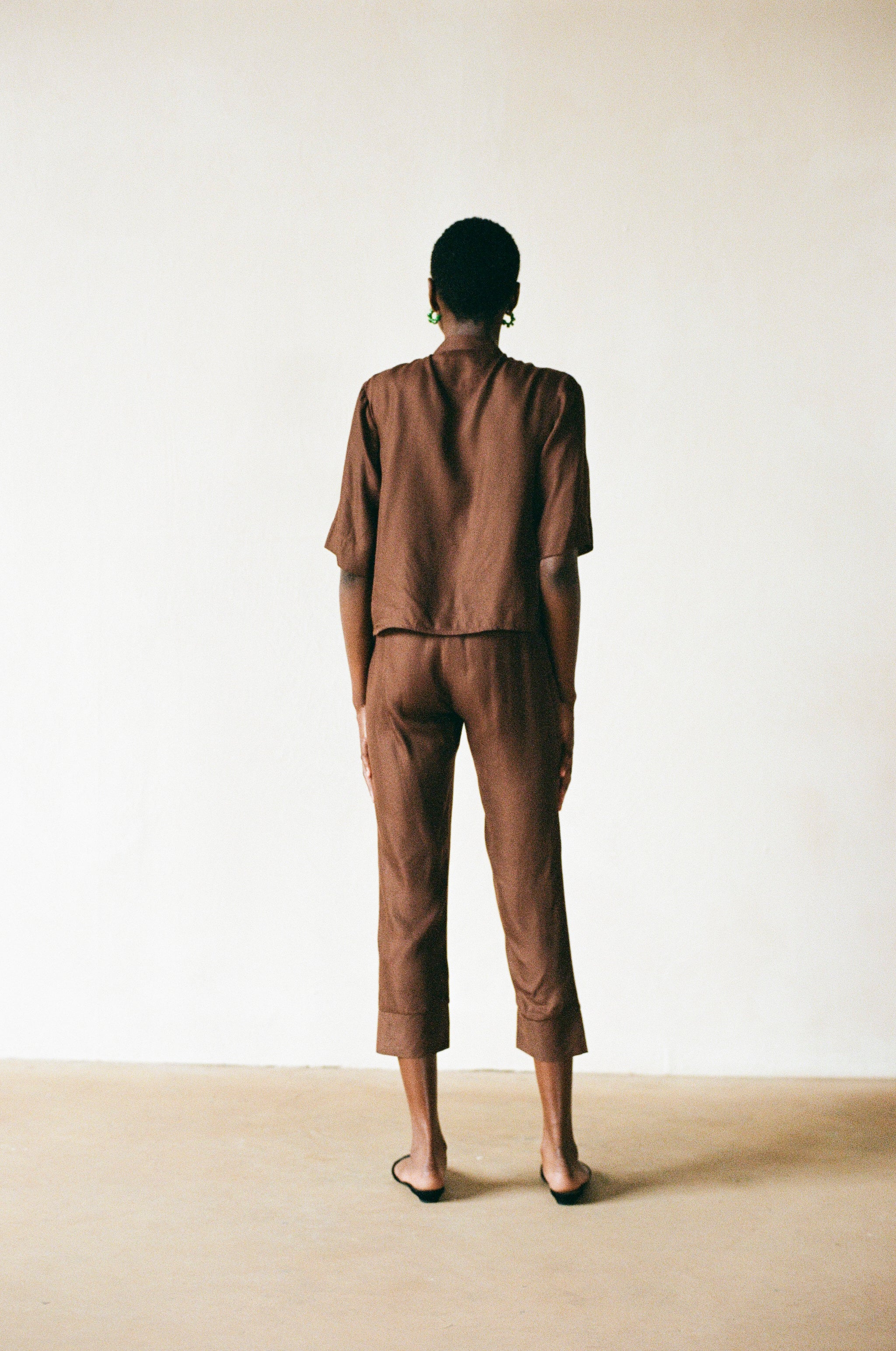 KHELLER TROUSER | clove | WAREHOUSE SALE