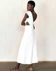 BELÉN DRESS | bone | organic + earth dyed