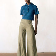 ERIK POLO | indigo | organic + earth dyed