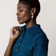 ERIK POLO | indigo | organic + earth dyed