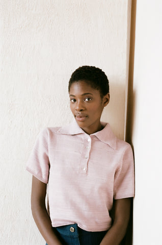 ERIK POLO | radish | organic + earth dyed