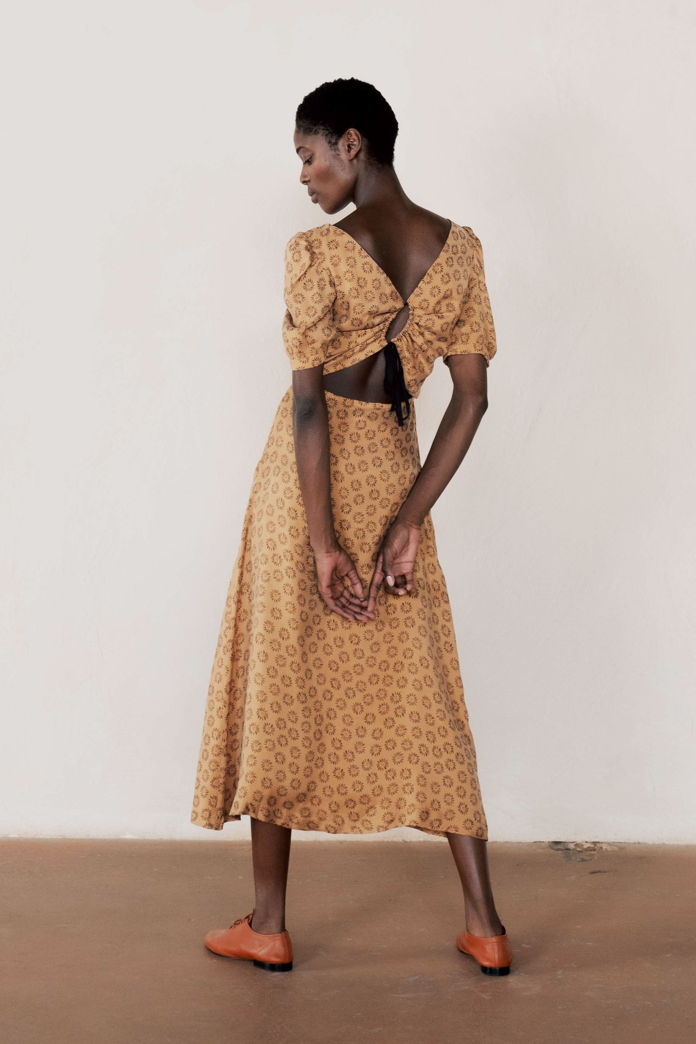 HARRIET REVERSIBLE DRESS | flora