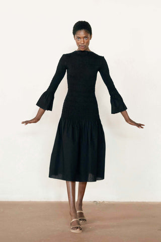 LYNDALE DRESS | noir | organic