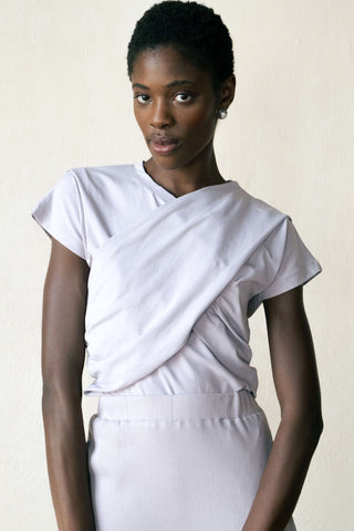NORA TOP | radish | organic + earth dyed