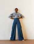 LONG LUNA PANT | indigo | WAREHOUSE SALE