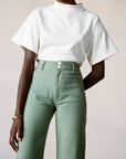 LUNA PANT | celadon | WAREHOUSE SALE