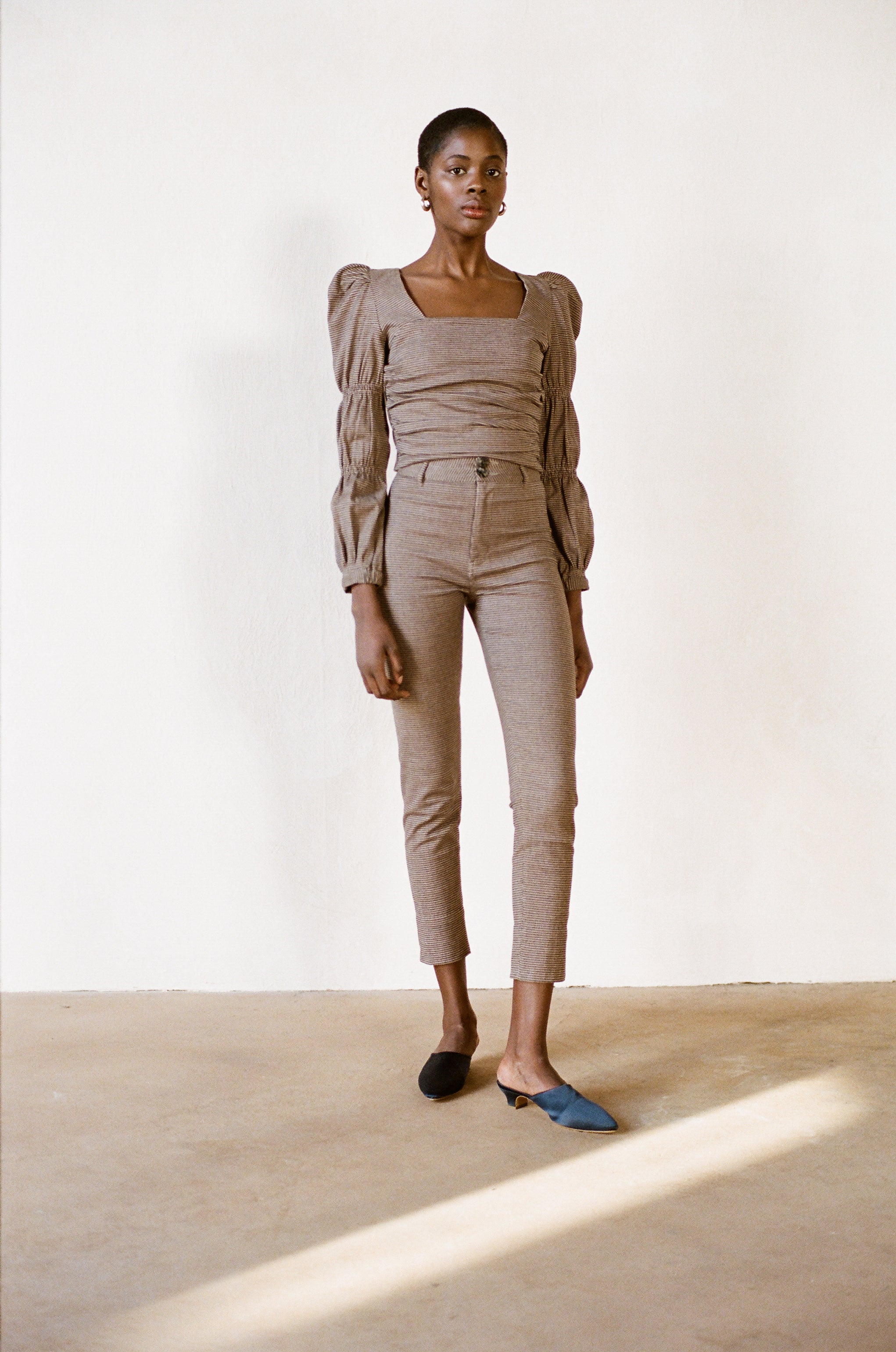 SKINNY LUNA PANT | houndstooth | WAREHOUSE SALE