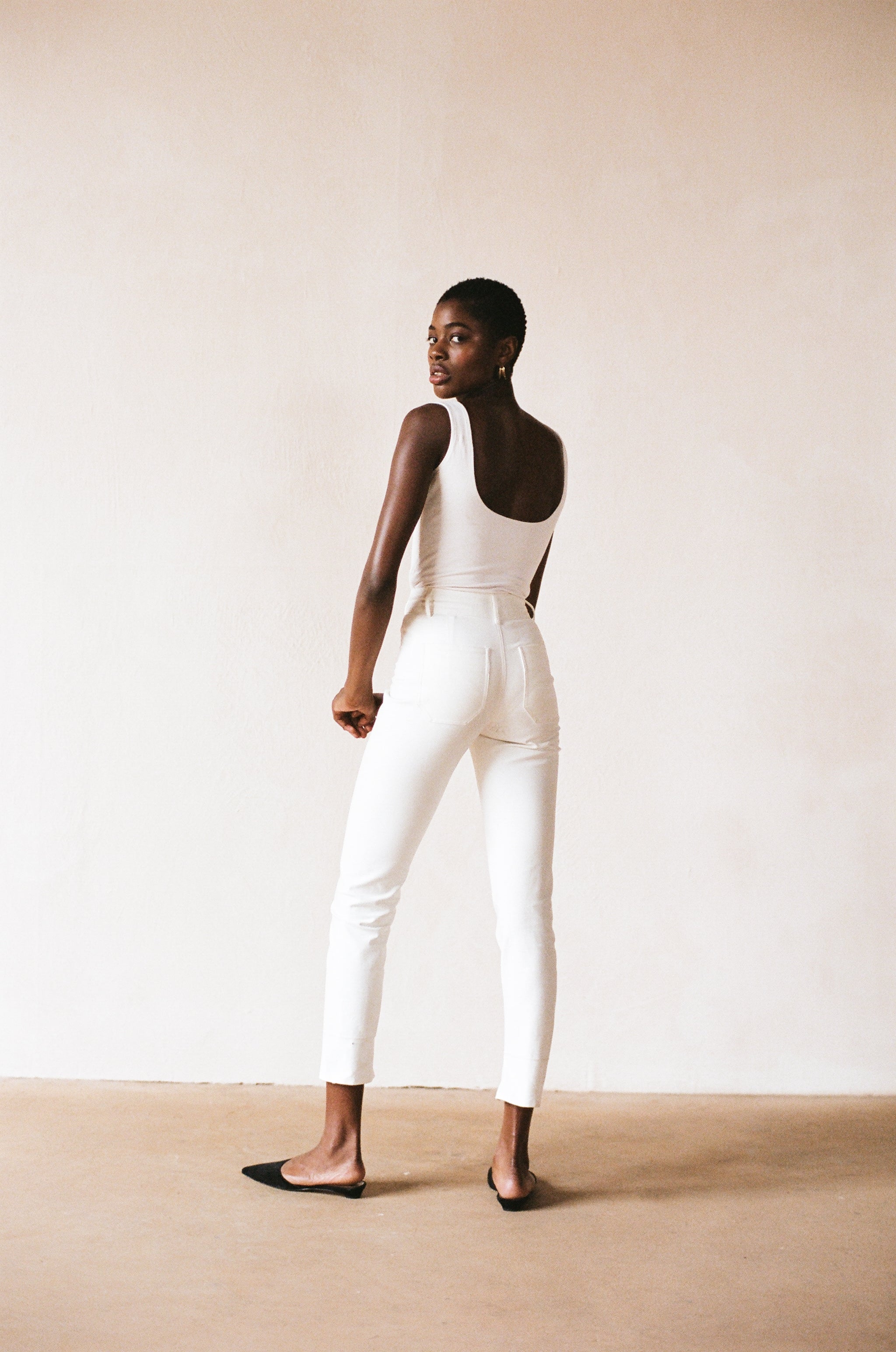 SKINNY LUNA PANT | coconut | WAREHOUSE SALE