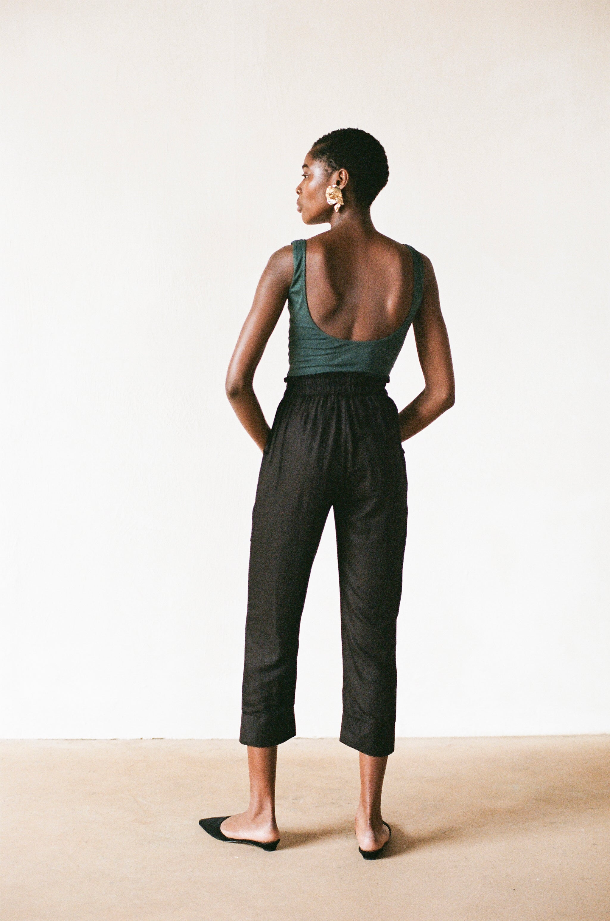 KHELLER TROUSER | noir | WAREHOUSE SALE