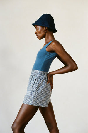 HILL HAT | indigo | organic + earth dyed
