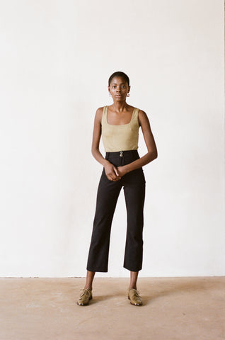 BODYSUIT | herb | organic + earth dyed