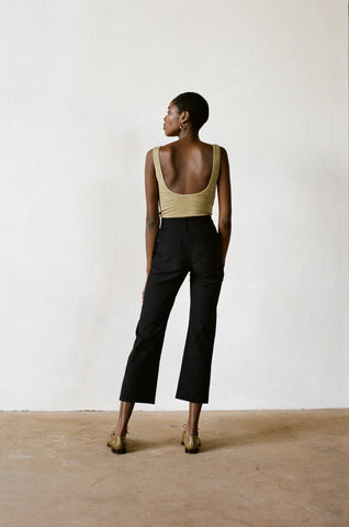 BODYSUIT | herb | organic + earth dyed