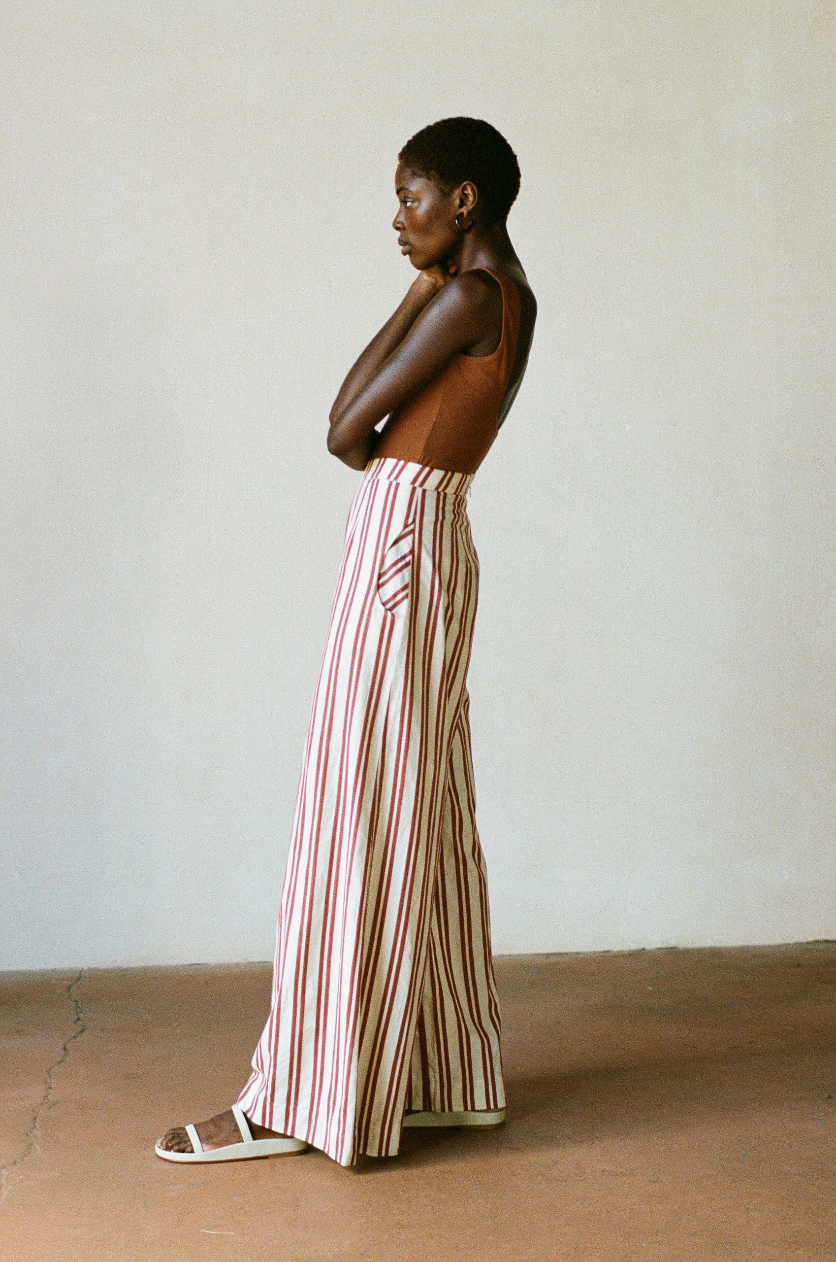 BODYSUIT | tobacco | organic + earth dyed
