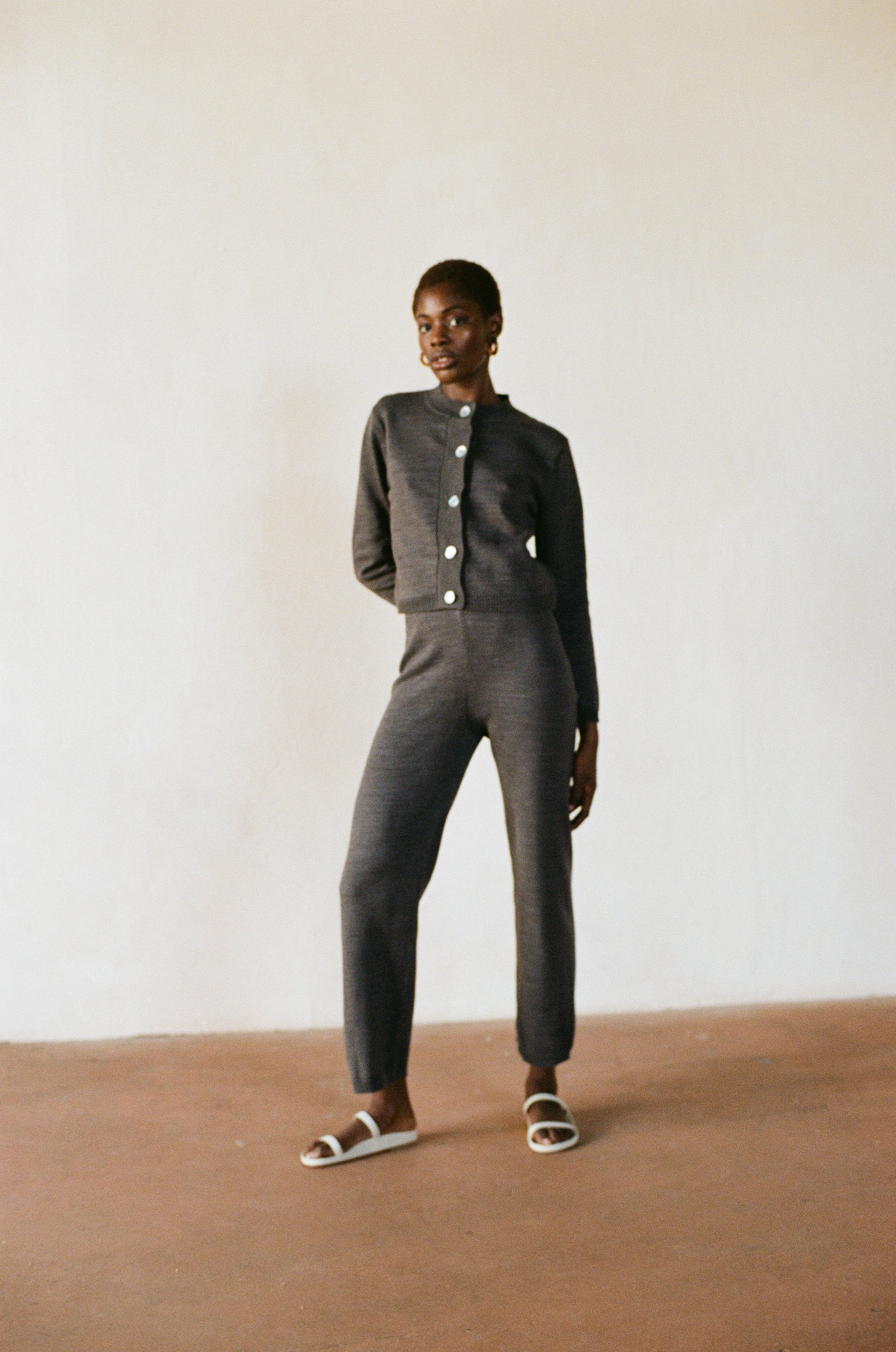 GALLO PANT | charcoal | organic + earth dyed