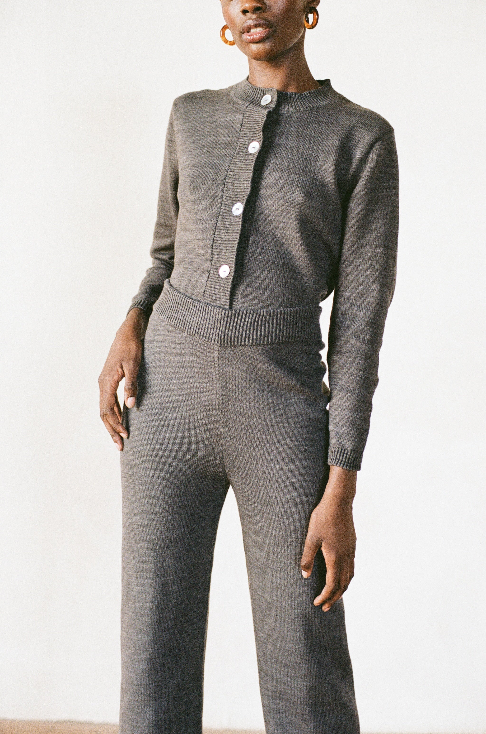 GALLO PANT | charcoal | organic + earth dyed