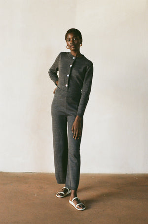 GALLO PANT | charcoal | organic + earth dyed